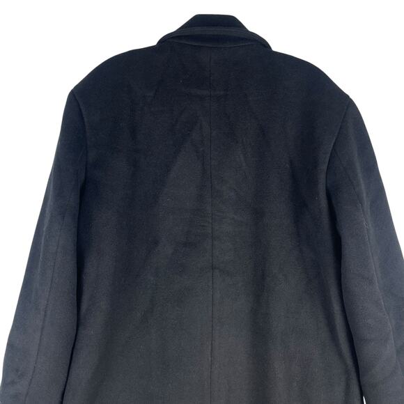 Ann Taylor LOFT Doubleface Double Breasted Modern Coat Black Size S - Picture 7 of 9